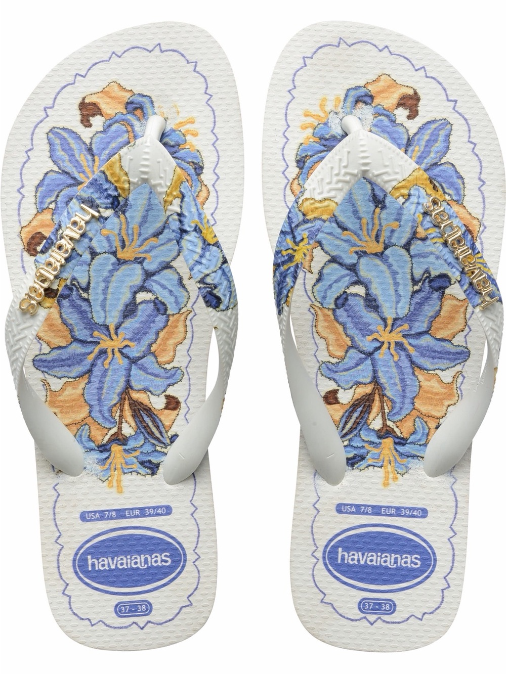 Rare Limited Edition Havaianas Top Tropicália Vibes II Flip Flops